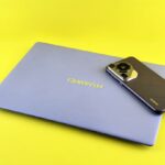 best tech innovations - Laptop and smartphone on a yellow background